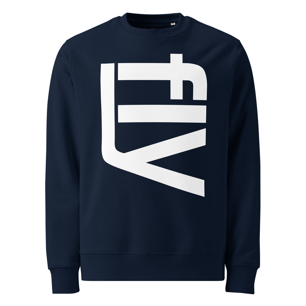 fly sweatshirt in french navy, front