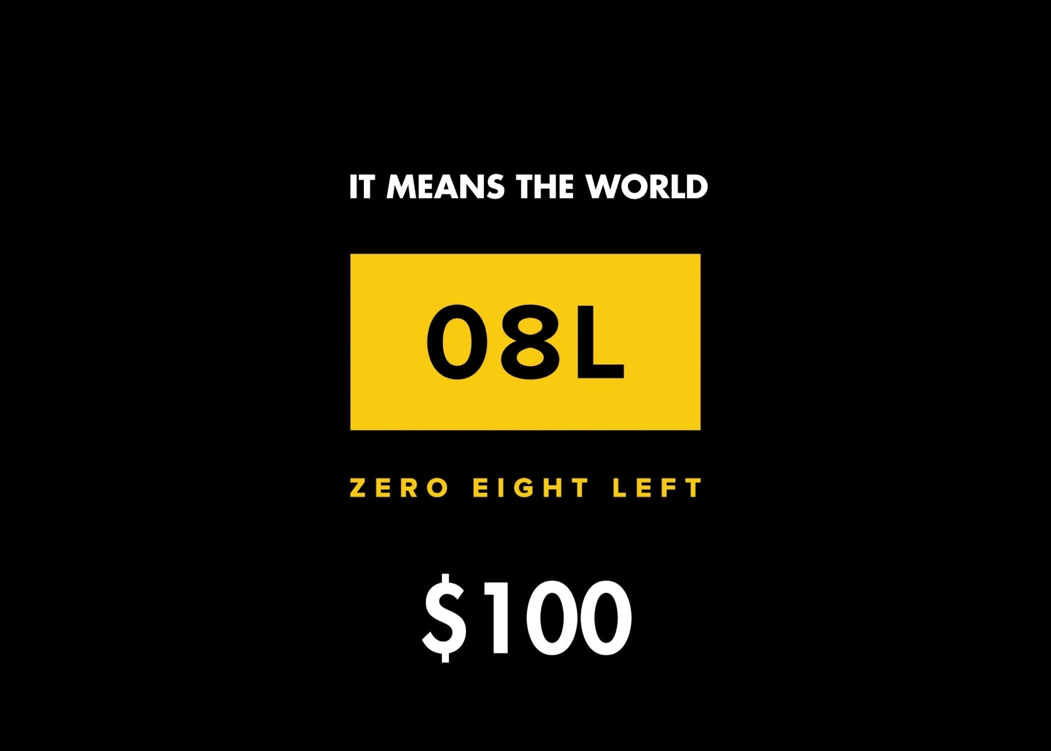 Gift card - 08 Left