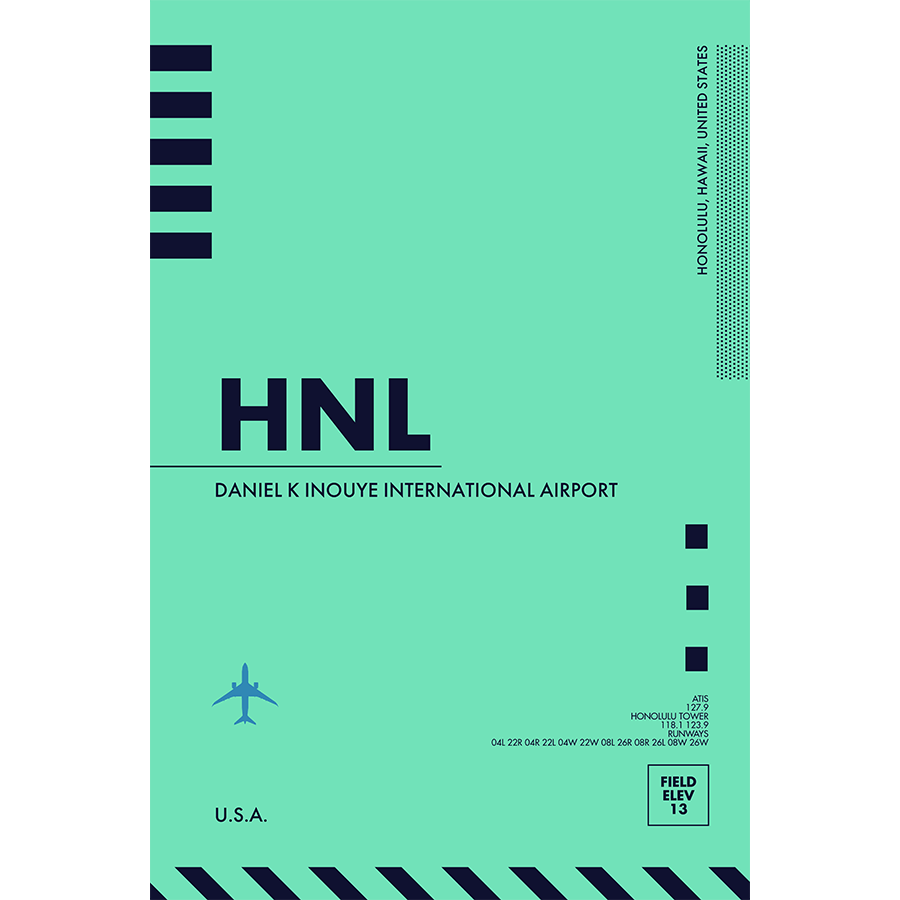 HNL CODE | HONOLULU - 08 Left
