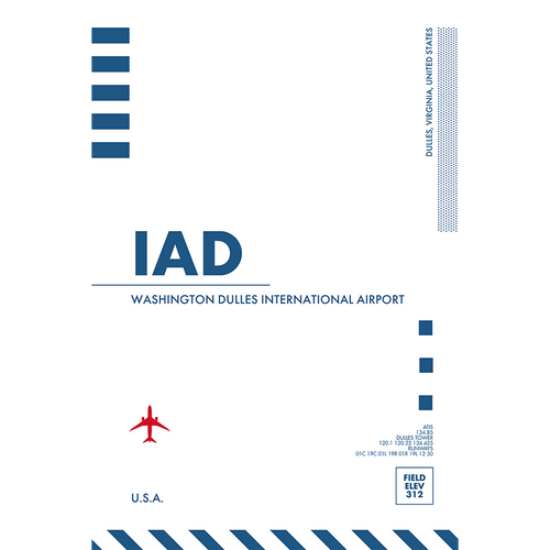 IAD CODE | DULLES - 08 Left