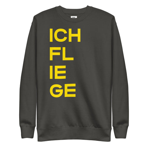 ICH FLIEGE Premium Sweatshirt - 08 Left