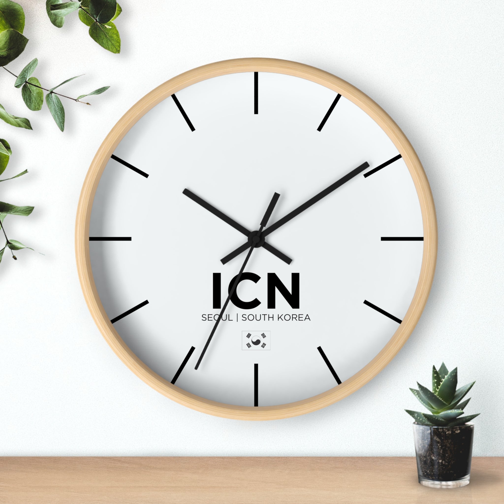ICN WALL CLOCK - 08 Left