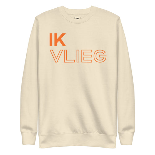 Ik Vlieg Premium Sweatshirt - 08 Left