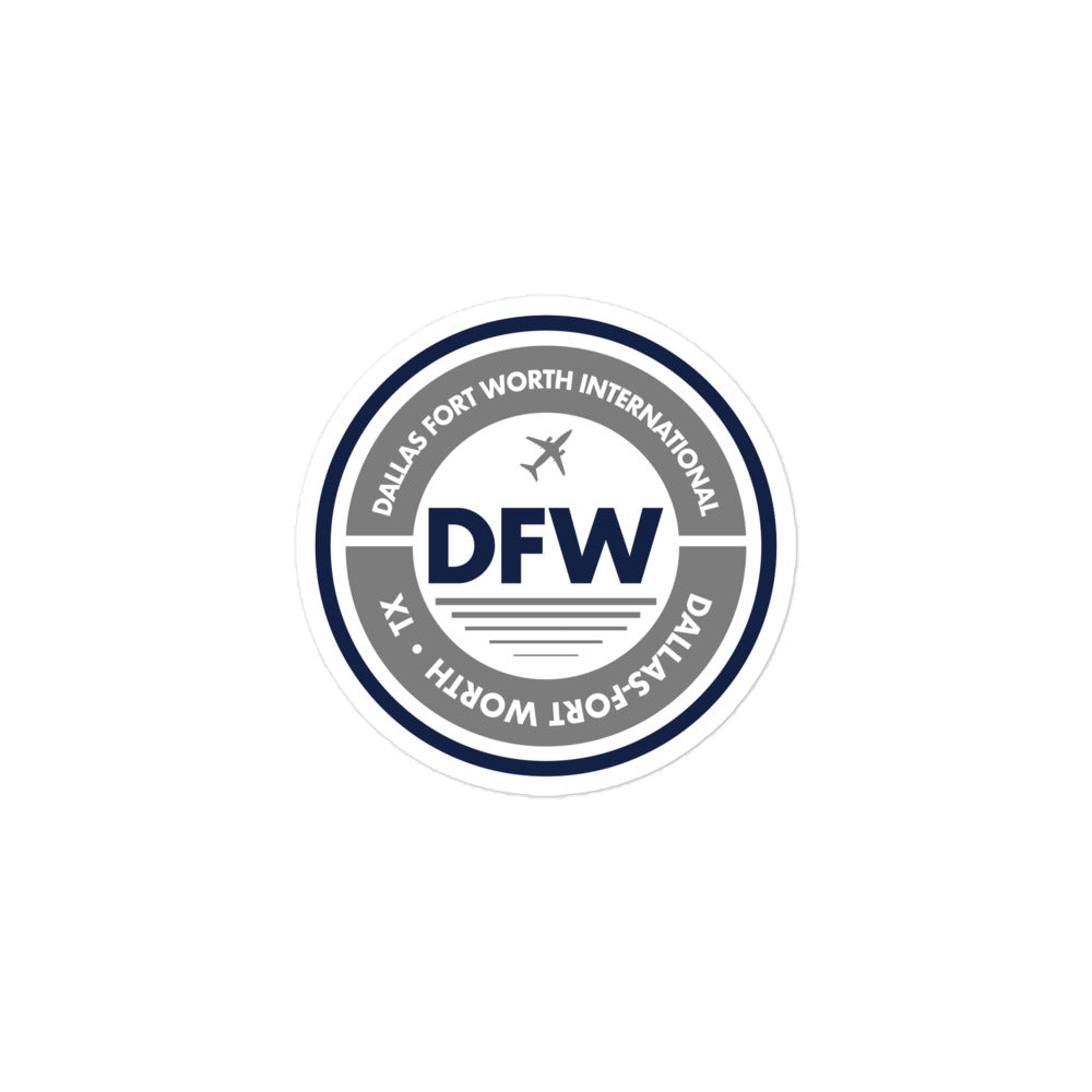 DFW Sticker