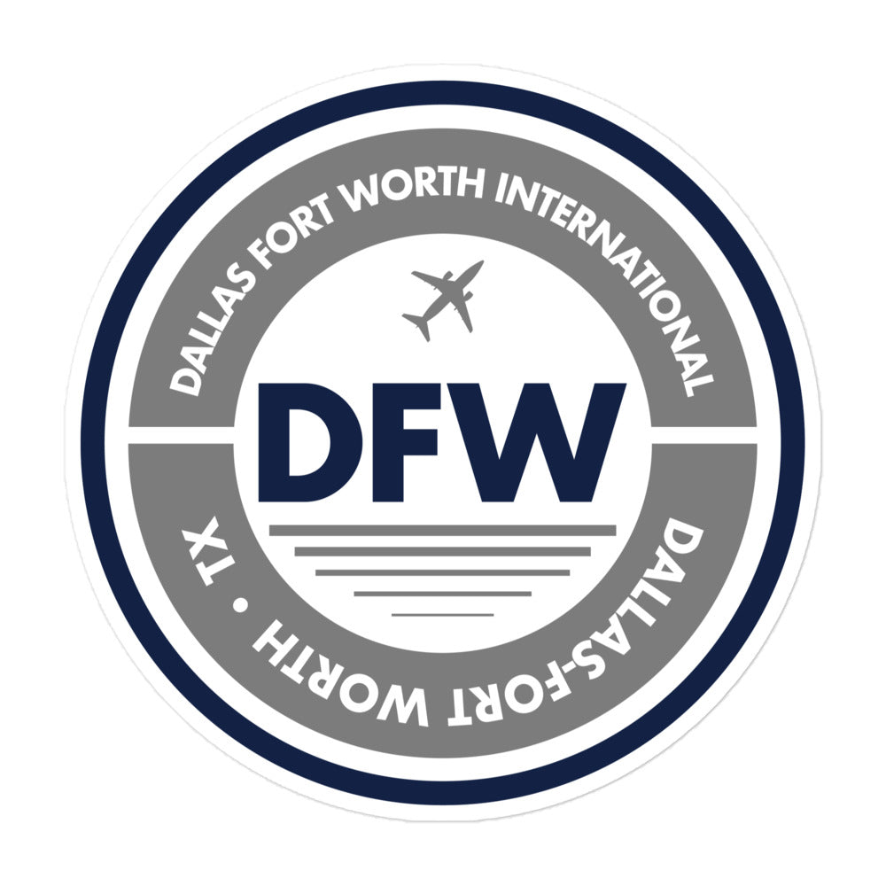 DFW Sticker