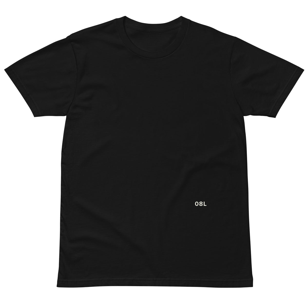 Language of Runways tee in black, front