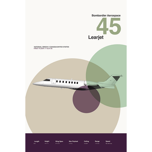 Learjet 45 - 08 Left