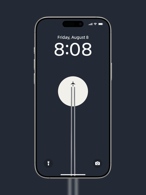 Moon Over Wallpaper - 08 Left