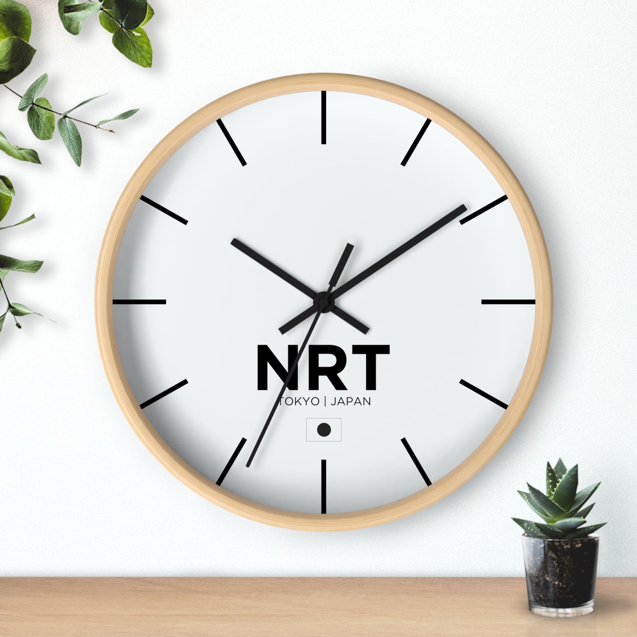 NRT WALL CLOCK - 08 Left
