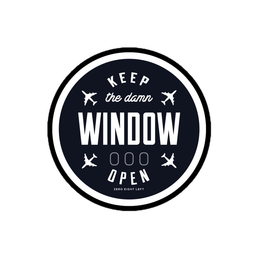 Open the Window Sticker - 08 Left