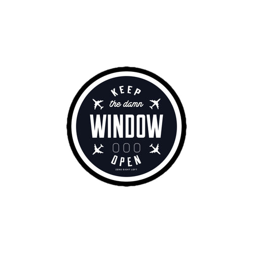 Open the Window Sticker - 08 Left