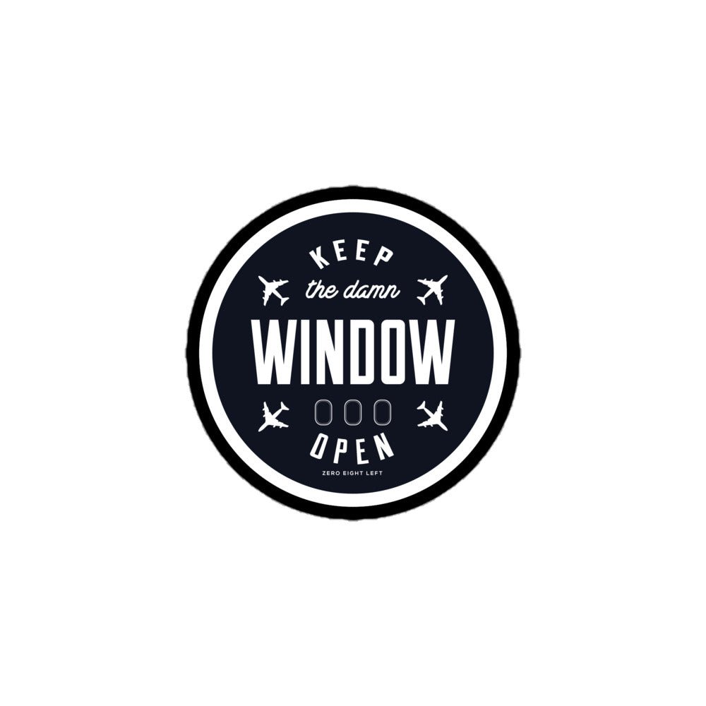 Open the Window Sticker - 08 Left