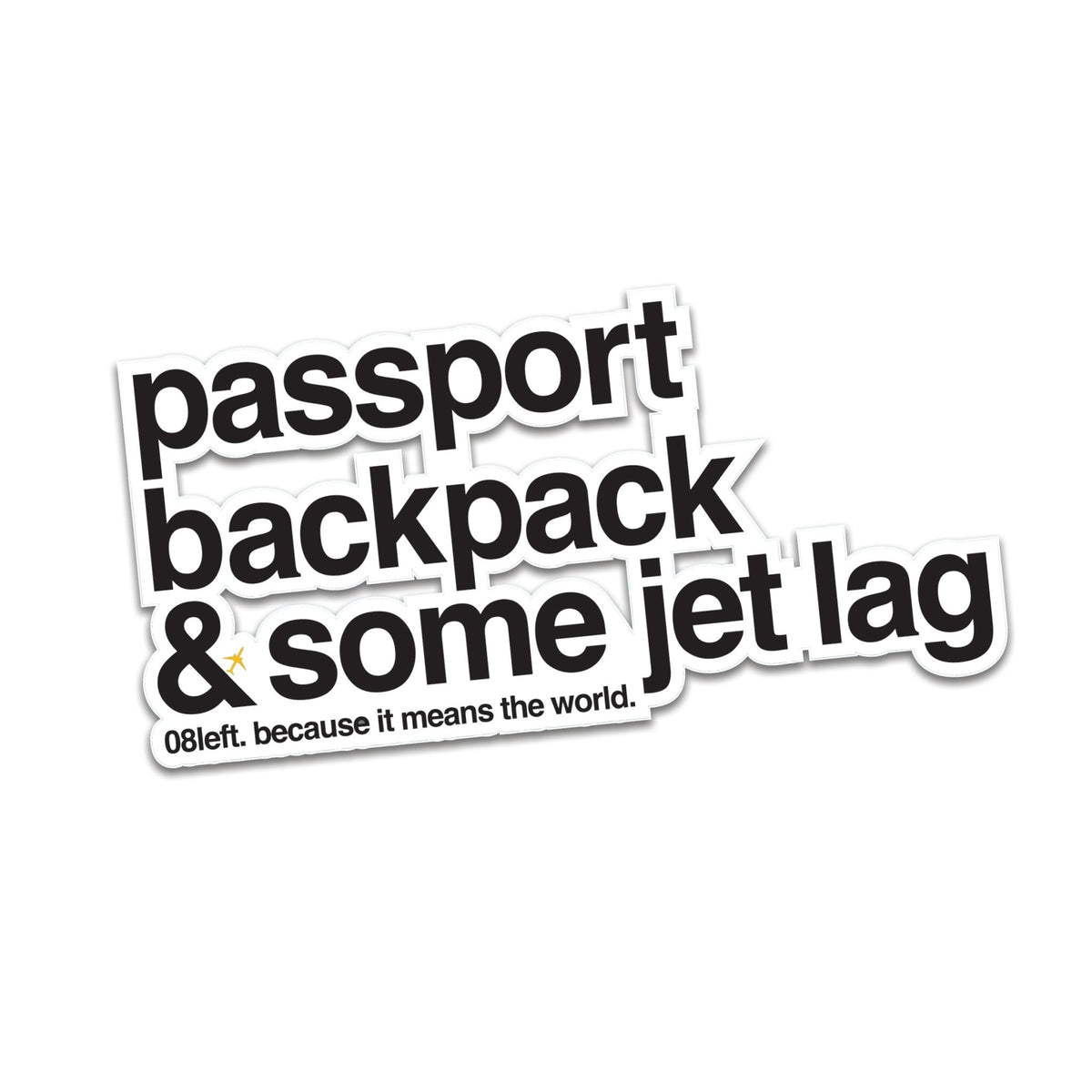 Passport Sticker