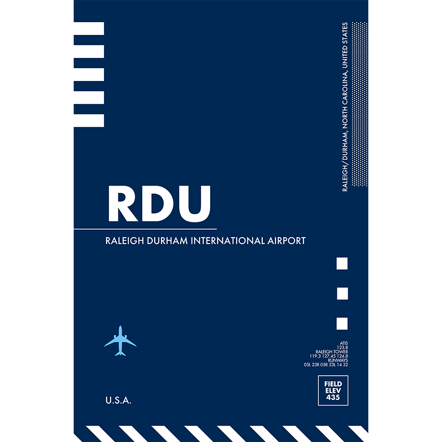 RDU CODE | RALEIGH