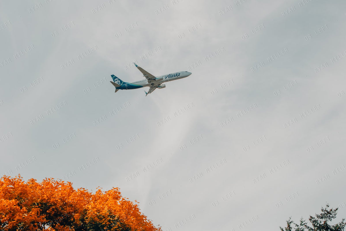 Alaska Over Orange, the photograph (watermarked preview)