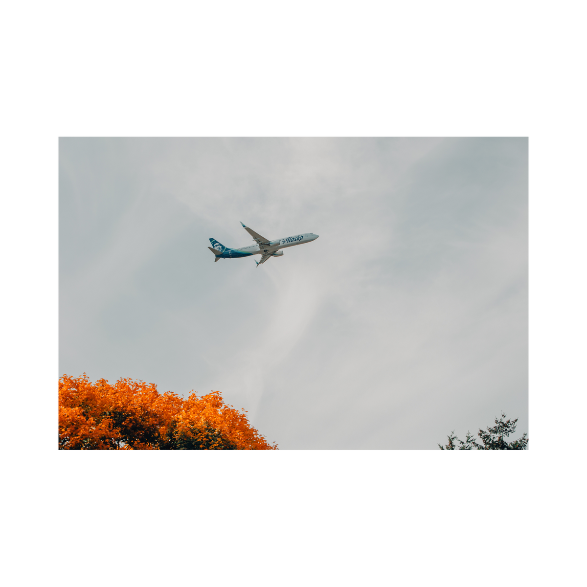 Alaska Over Orange, the photograph