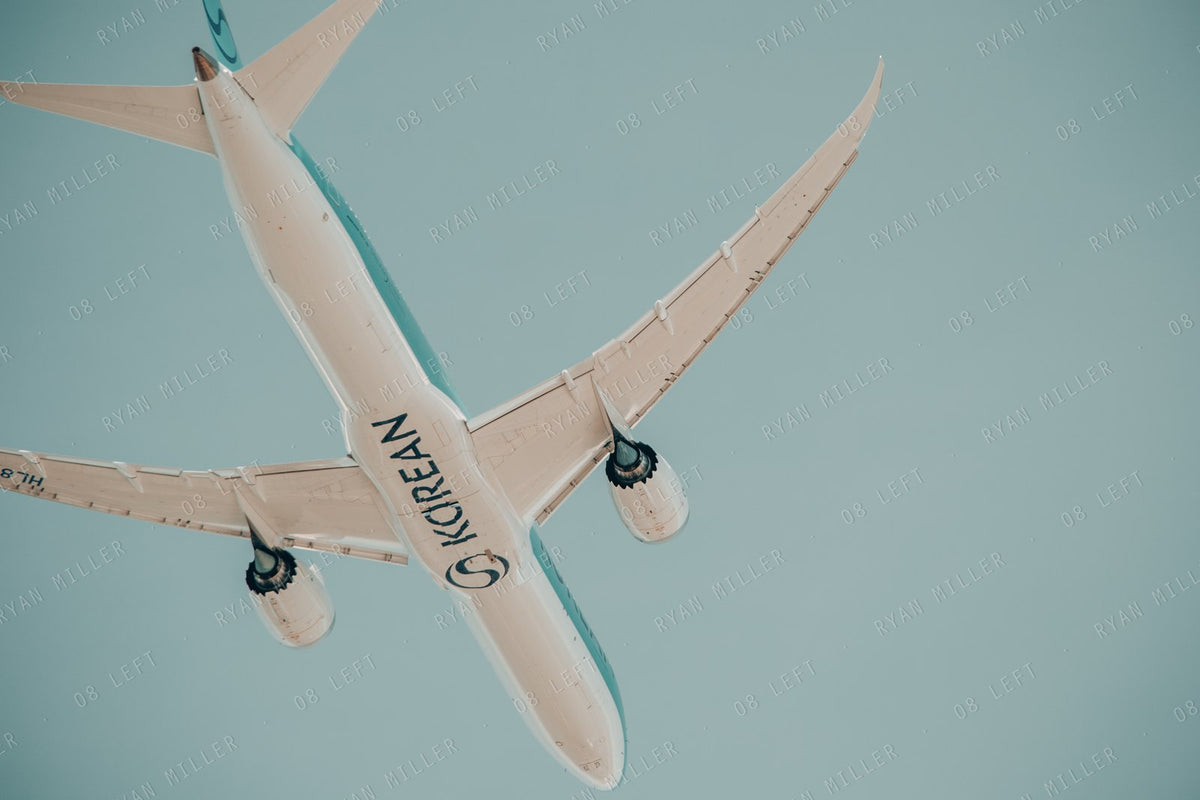 Korean Air Climbing, the photograph (watermarked preview)