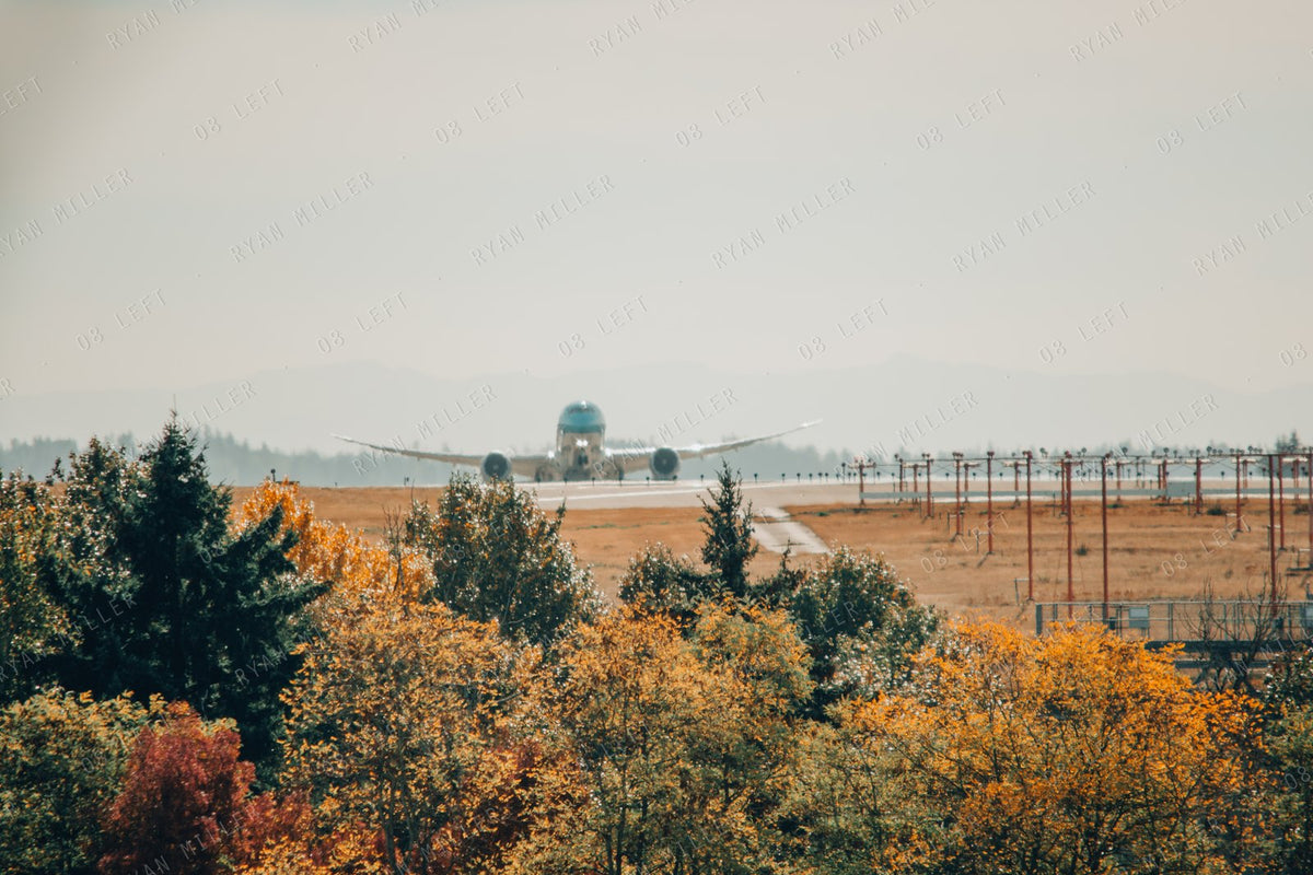 Runway in October, the photograph (watermarked preview)