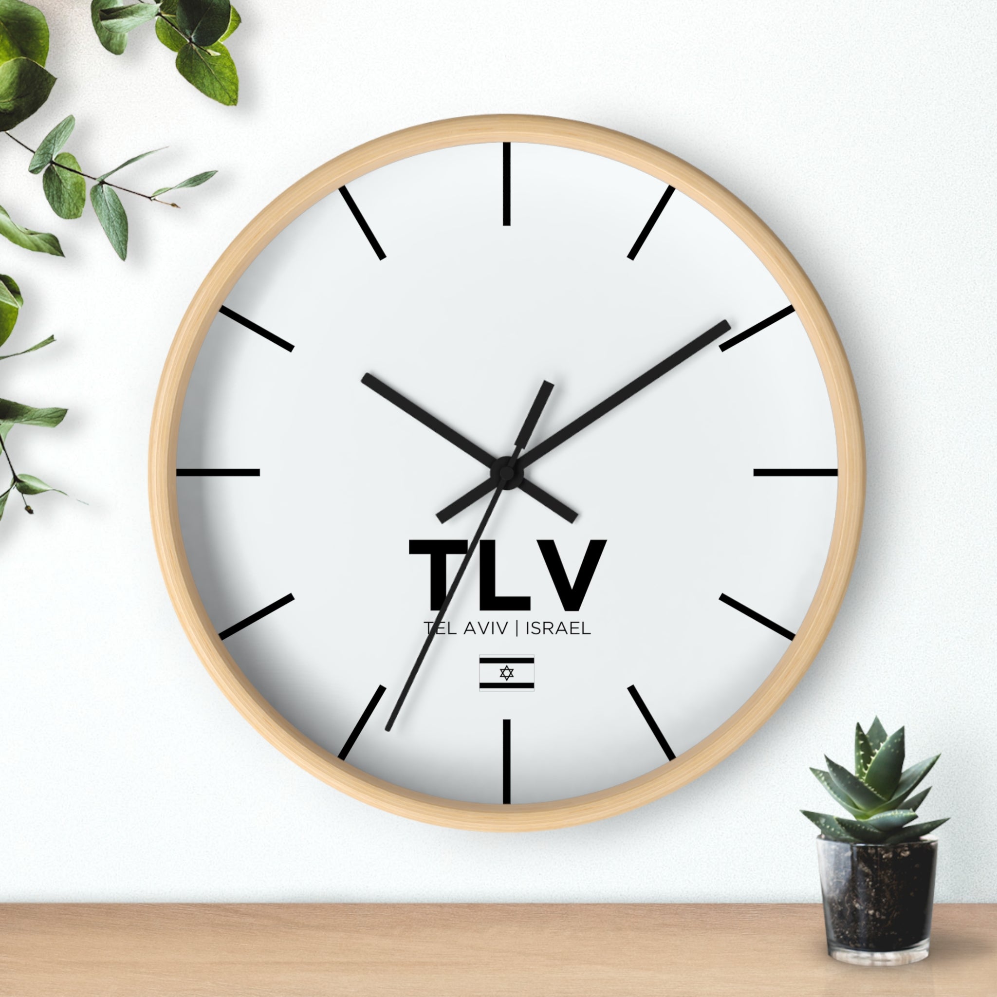 TLV WALL CLOCK - 08 Left
