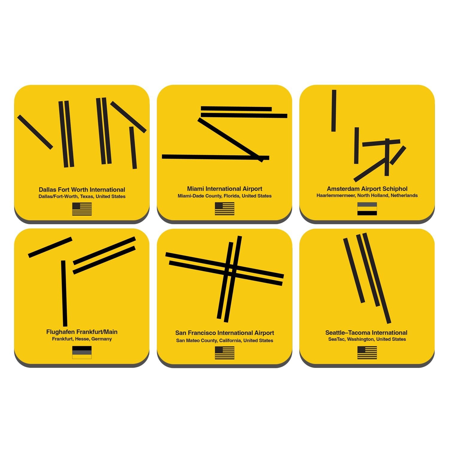 Top 30 Airport Coasters (Bundles) - 08 Left