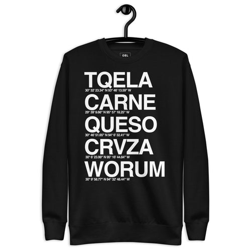 TQELA Waypoints Premium Sweatshirt - 08 Left