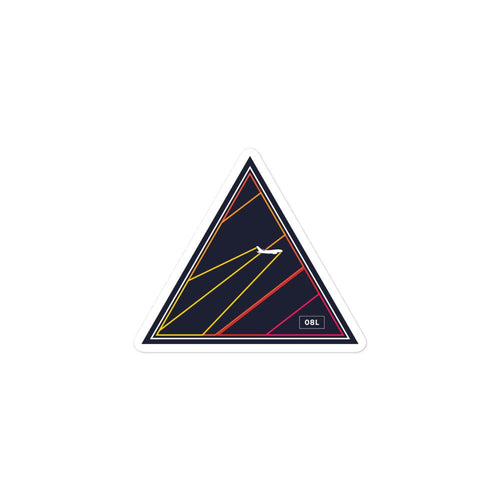 Triangle Sticker - 08 Left