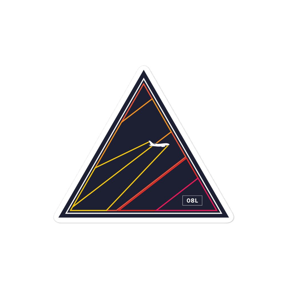 Triangle Sticker - 08 Left