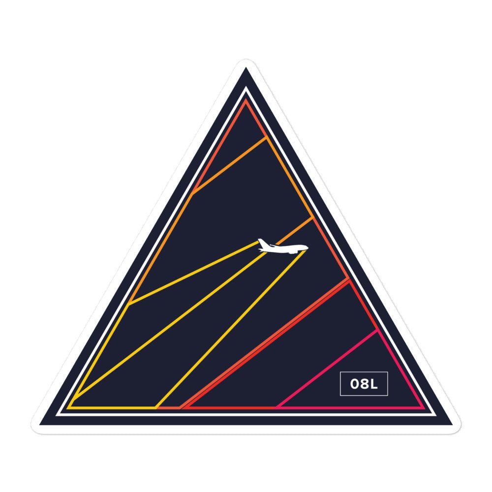 Triangle Sticker - 08 Left