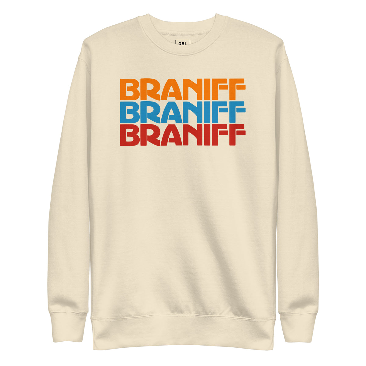 Braniff Retro Logo Premium Sweatshirt