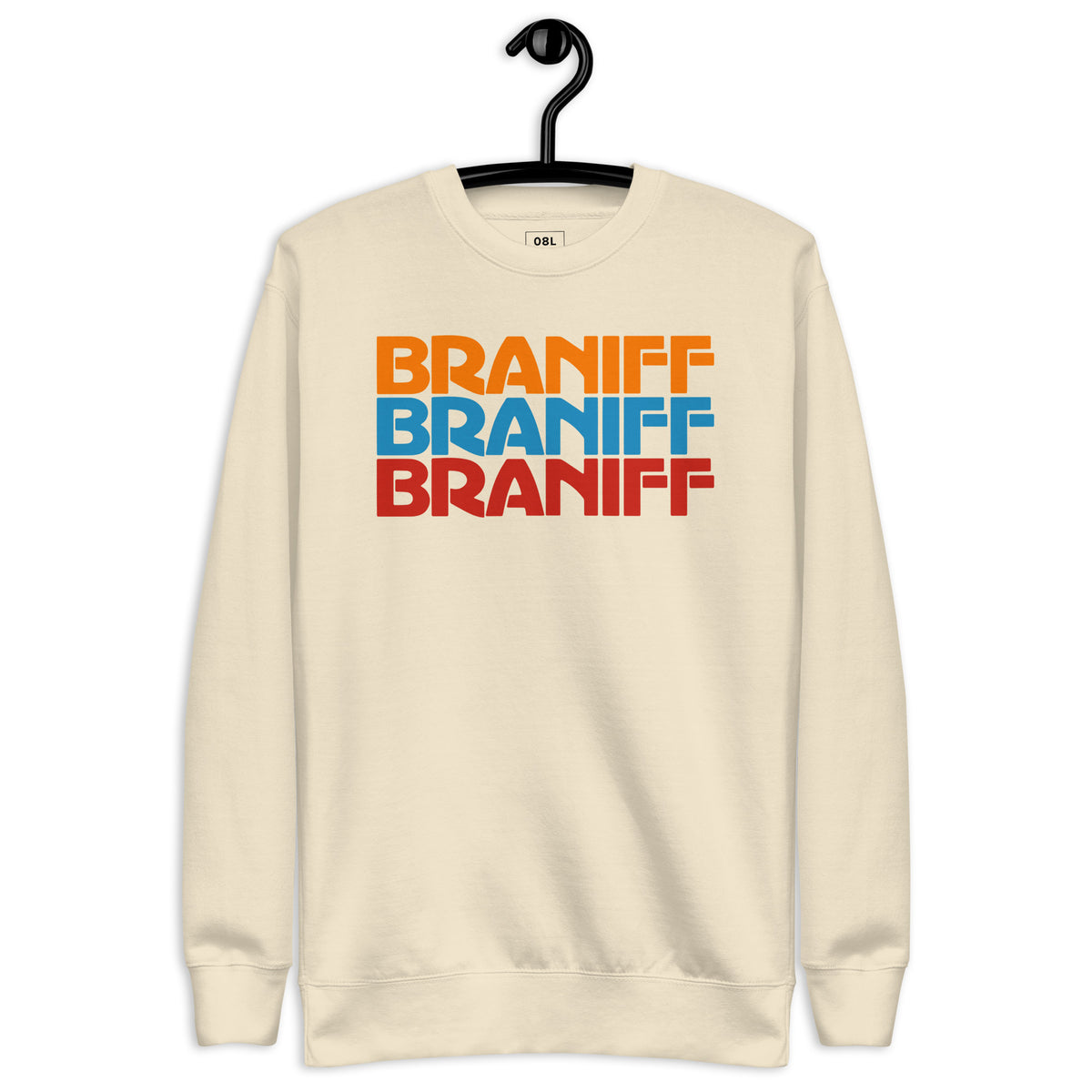 Braniff Retro Logo Premium Sweatshirt