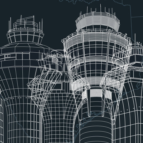 U.S. Towers Limited Edition Print! - 08 Left