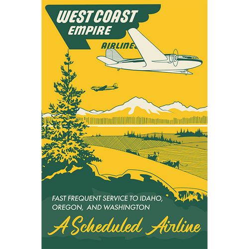 West Coast Empire Poster Ver. 2 - 08 Left
