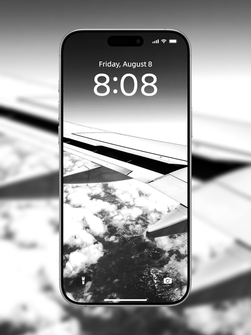 Wing Clouds Wallpaper - 08 Left