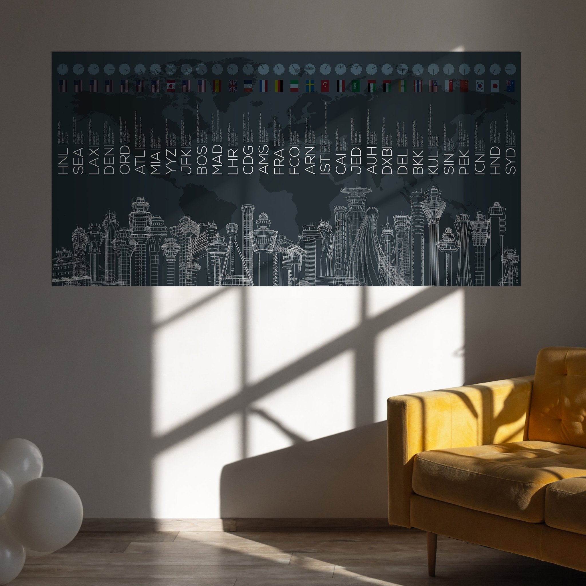 World Towers. '23 Limited Edition Print! - 08 Left