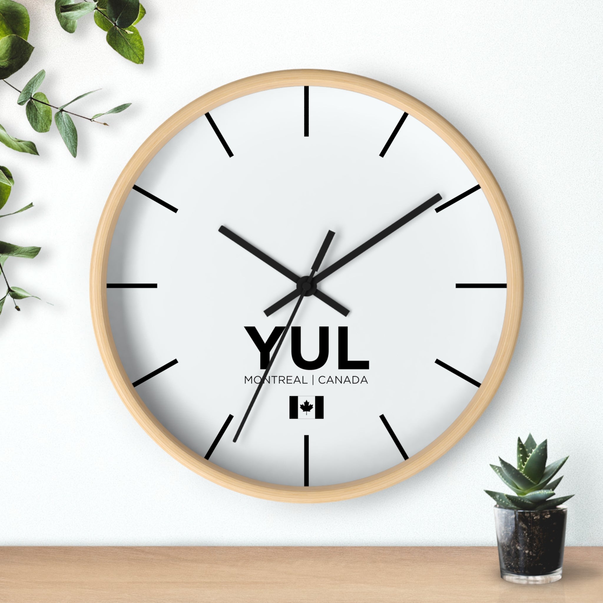 YUL WALL CLOCK - 08 Left