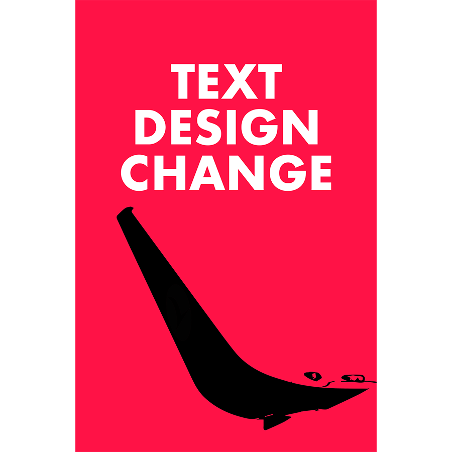 Text/Design Change