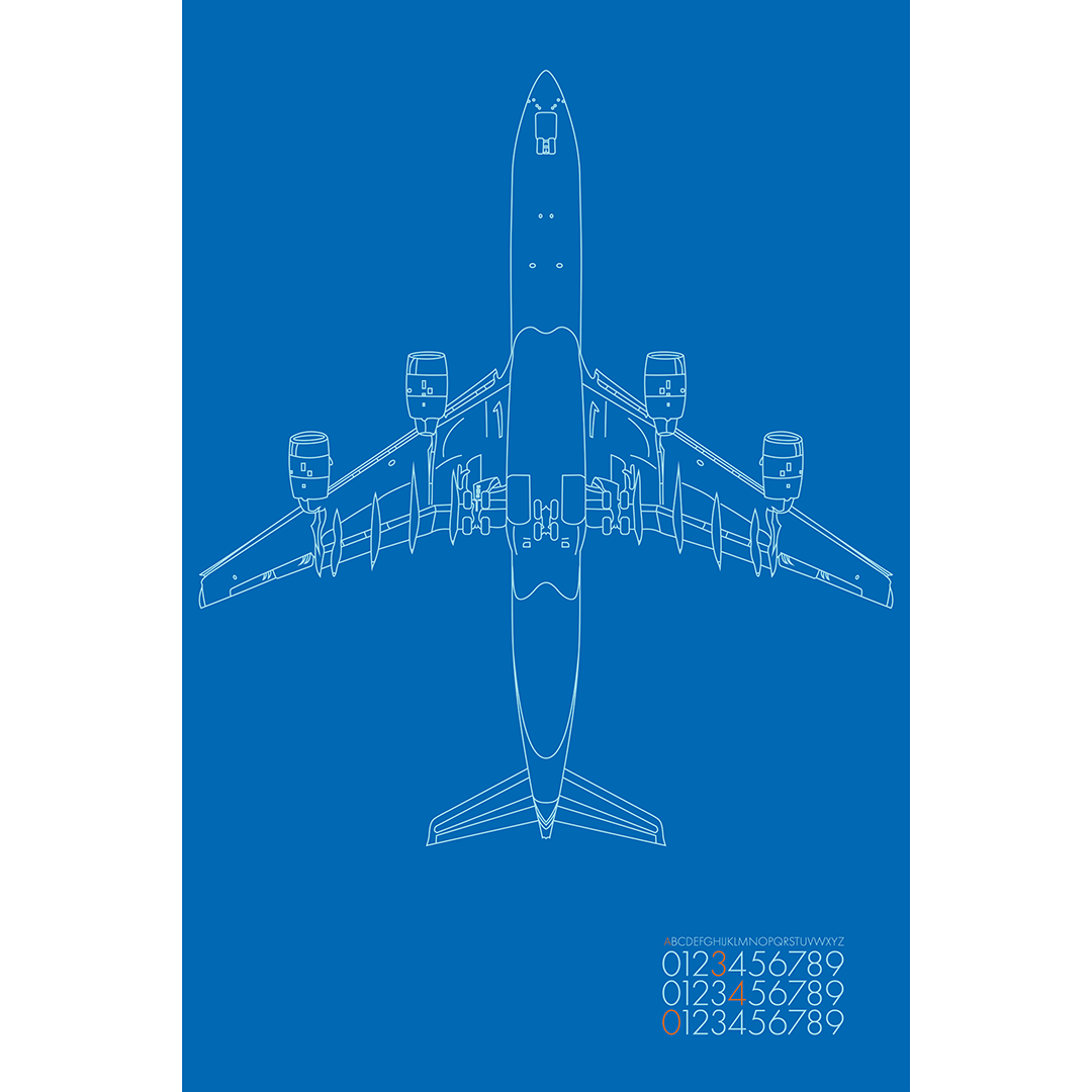 A340 Overhead - 08 Left