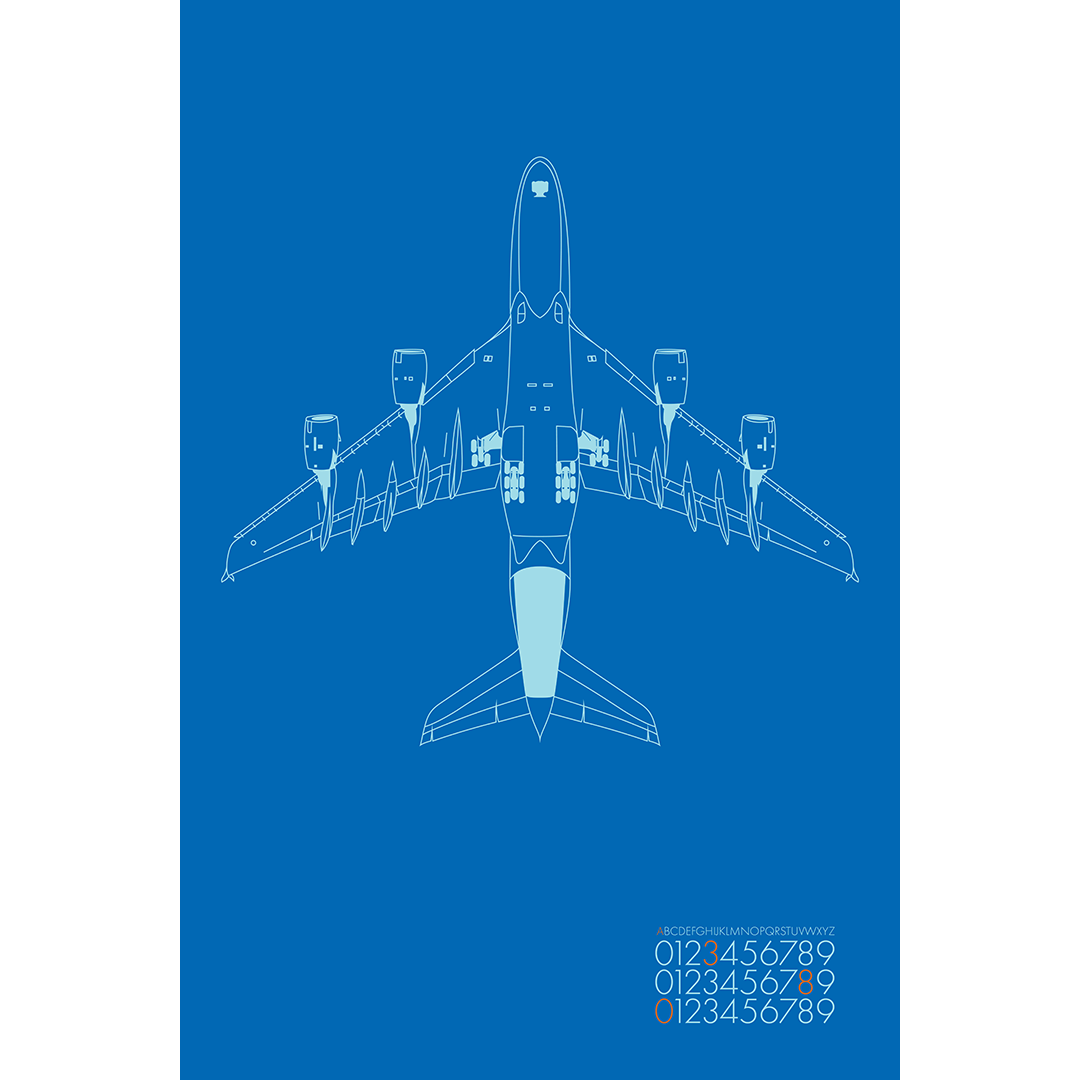 A380 Overhead - 08 Left