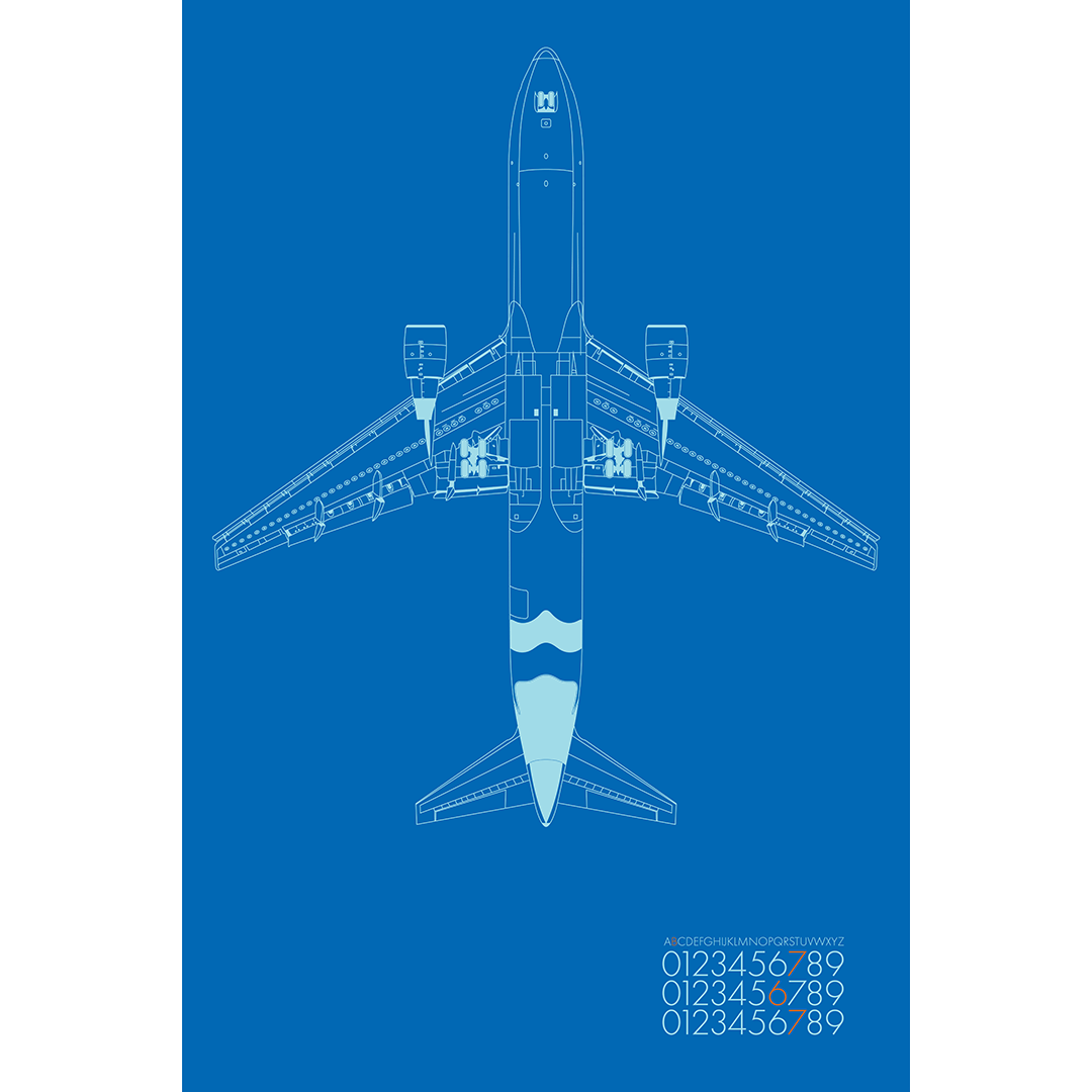 B767 Overhead