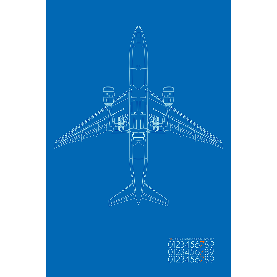 B777 Overhead - 08 Left