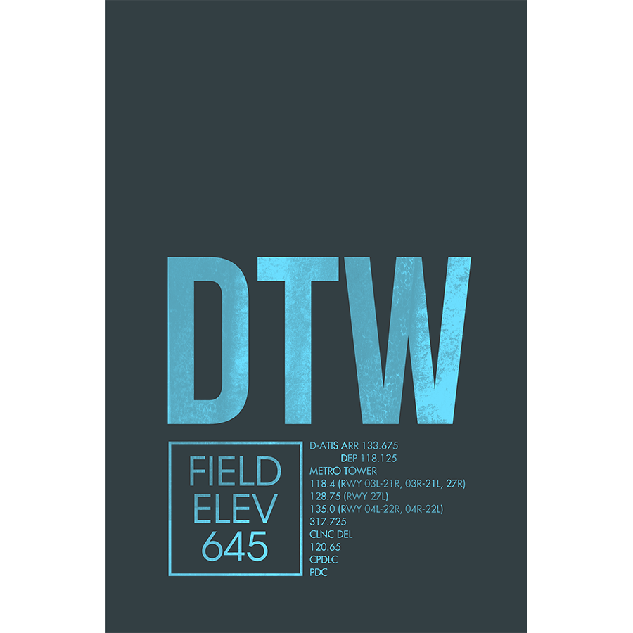 DTW ATC | DETROIT - 08 Left
