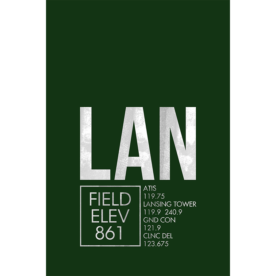 LAN ATC | LANSING - 08 Left