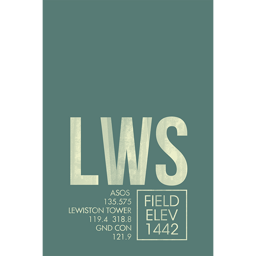 LWS ATC | LEWISTON - 08 Left