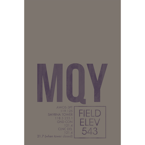 MQY ATC | SMYRNA - 08 Left