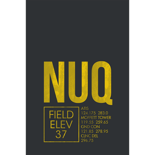 NUQ ATC | MOFFETT FEDERAL AIRFIELD - 08 Left