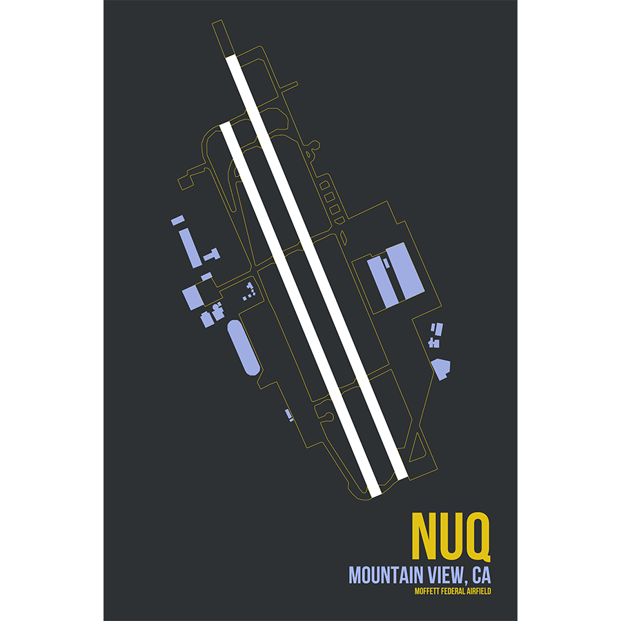 NUQ | MOFFETT FEDERAL AIRFIELD - 08 Left