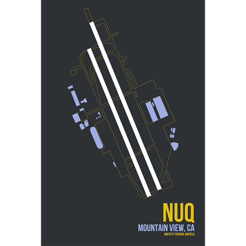 NUQ | MOFFETT FEDERAL AIRFIELD - 08 Left