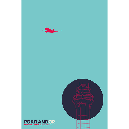 PDX | PORTLAND Retro Tower - 08 Left