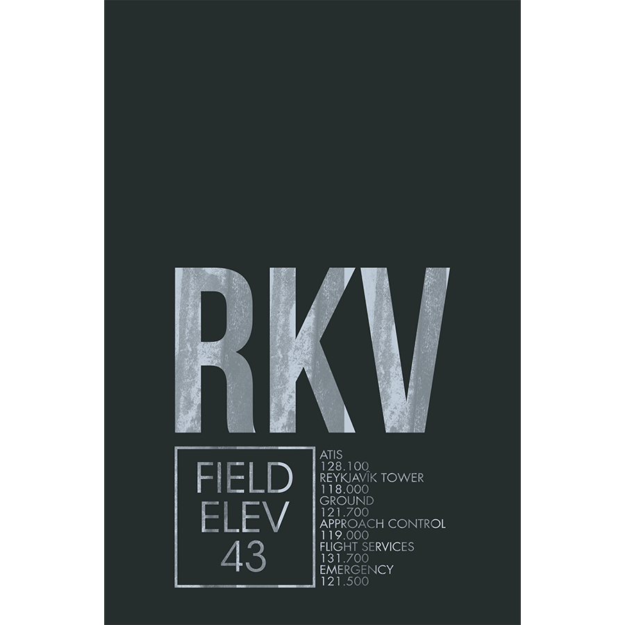 RKV ATC | REYKJAVÍK - 08 Left