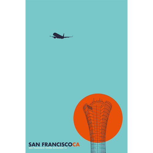 SFO | SAN FRANCISCO Retro Tower - 08 Left